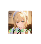 メイドさん日和 ②（個別スタンプ：7）