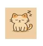 まるっこネコのきもち（個別スタンプ：2）