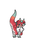 唐辛子ドラゴンのシン（個別スタンプ：3）