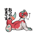 唐辛子ドラゴンのシン（個別スタンプ：18）