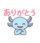 かわいいウーパールーパーの日常スタンプ（個別スタンプ：2）