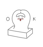 角餅のもっちゃん（個別スタンプ：3）