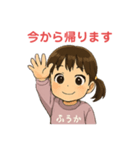 ふうちゃん（vol.1）（個別スタンプ：1）