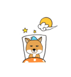 ハシビロコウとチベットギツネ（個別スタンプ：4）