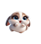 かわいいウサギ おもしろい表情（個別スタンプ：32）