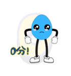 くだらない話 - ブルーエッグマン (V.01)（個別スタンプ：10）