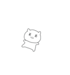 しろねこ その5（個別スタンプ：5）