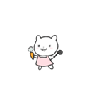 しろねこ その5（個別スタンプ：7）