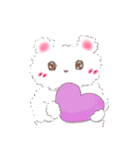 ふわふわ白くまの敬語(カラフルver.)（個別スタンプ：36）