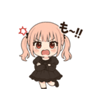 【ゴスロリ娘の彼女】（個別スタンプ：4）