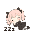 【ゴスロリ娘の彼女】（個別スタンプ：11）