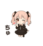 【ゴスロリ娘の彼女】（個別スタンプ：19）