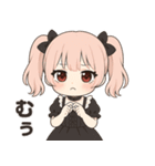 【ゴスロリ娘の彼女】（個別スタンプ：20）