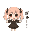 【ゴスロリ娘の彼女】（個別スタンプ：23）