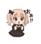【ゴスロリ娘の彼女】（個別スタンプ：26）