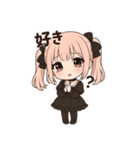 【ゴスロリ娘の彼女】（個別スタンプ：29）