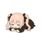 【ゴスロリ娘の彼女】（個別スタンプ：34）