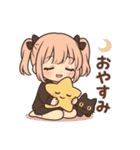 【ゴスロリ娘の彼女】（個別スタンプ：36）