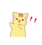 チャトラ猫のつな（個別スタンプ：1）