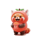 レピパです。(レッサーピーチパンダ)（個別スタンプ：2）