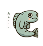 やる気のない半魚人たち（個別スタンプ：3）