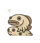 やる気のない半魚人たち（個別スタンプ：6）