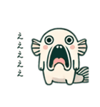 やる気のない半魚人たち（個別スタンプ：16）
