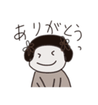 感謝のスタンプ(レトロ風？）（個別スタンプ：17）