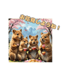 愛らしいクオッカ3（日本語）（個別スタンプ：21）