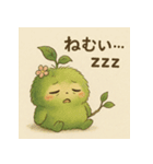 森の精霊モリまる（個別スタンプ：6）