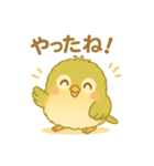 ゆるふわ癒しのメジロスタンプ（個別スタンプ：5）