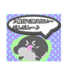 【日常会話編1】文鳥さん（個別スタンプ：36）