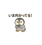 フンボルトペンギンとあいさつ（個別スタンプ：23）