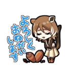 エゾシマリスのエマちゃん（個別スタンプ：4）