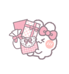 推し活うしゃぎ！！ ピンク（個別スタンプ：34）