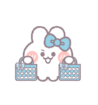 推し活うしゃぎ！！ 水色（個別スタンプ：6）