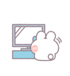 推し活うしゃぎ！！ 水色（個別スタンプ：13）
