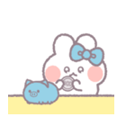 推し活うしゃぎ！！ 水色（個別スタンプ：28）