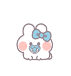 推し活うしゃぎ！！ 水色（個別スタンプ：36）