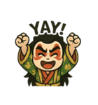 歌舞伎くん（English）（個別スタンプ：2）