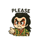 歌舞伎くん（English）（個別スタンプ：12）