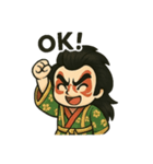 歌舞伎くん（English）（個別スタンプ：14）