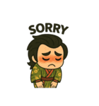歌舞伎くん（English）（個別スタンプ：16）