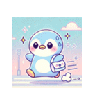 ゆめかわペンギンの日常（個別スタンプ：8）