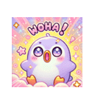 ゆめかわペンギンの日常（個別スタンプ：15）