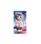 猫ダンス（個別スタンプ：3）