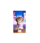 猫ダンス（個別スタンプ：5）
