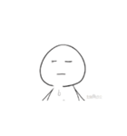 アニメーション（白玉）（個別スタンプ：2）