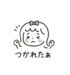 ribbon girl bibi ୨୧（個別スタンプ：6）