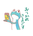 カエルがご挨拶。（個別スタンプ：26）